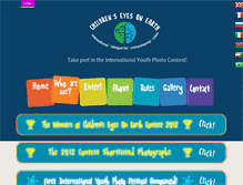 Tablet Screenshot of childrenseyesonearth.org